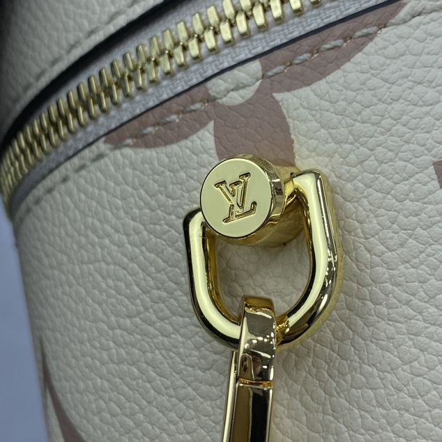 2021 Louis vuitton original calfskin vanity pm handbag M45599 white