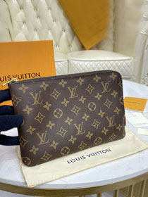 Louis vuitton monogram canvas etui voyage pm M44191 apricot