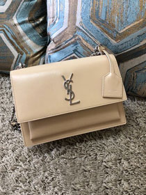 YSL original smooth calfskin medium sunset bag 442906 apricot