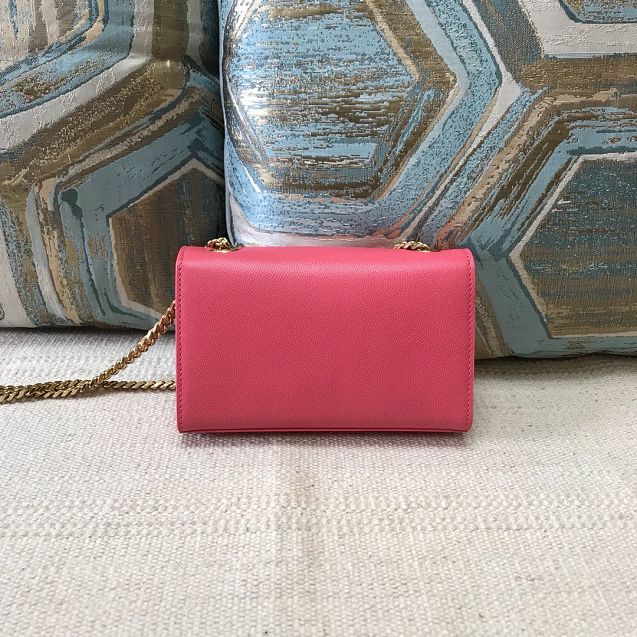 YSL original grained calfskin mini kate bag 326076 pink