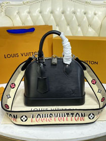 2021 Louis vuitton original epi leather alma BB M59217 black