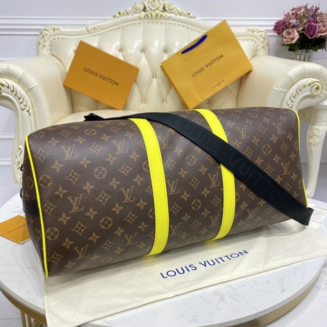 Louis vuitton original monogram canvas keepall 50 m45866 