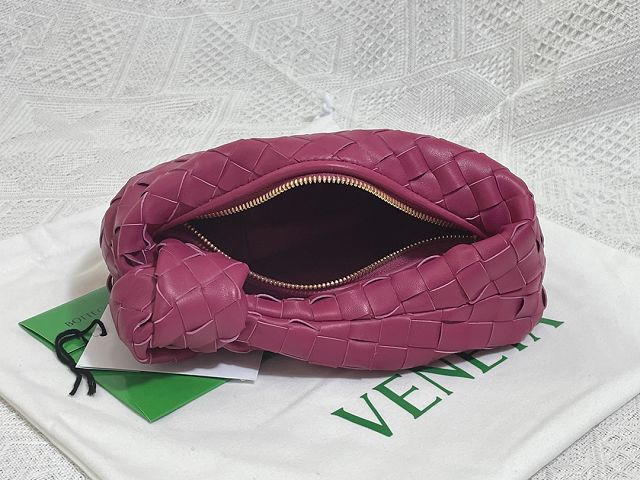 BV original lambskin mini jodie bag 651876 cinnabar