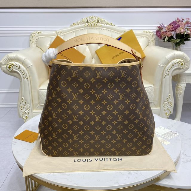 Louis vuitton original monogram canvas graceful hobo gm M40354