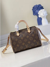 Louis vuitton original monogram canvas nano speedy 20 M61251