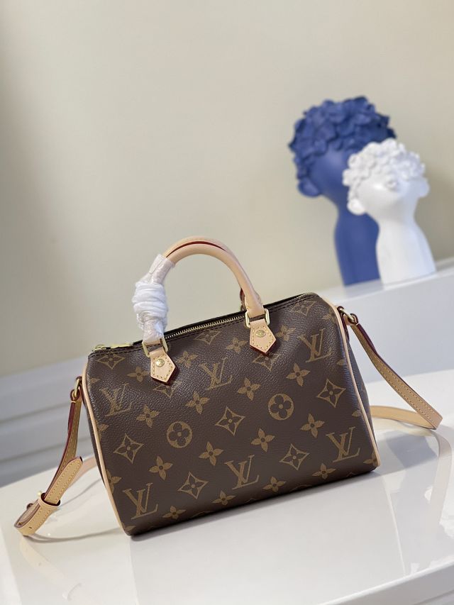 Louis vuitton original monogram canvas nano speedy 20 M61251