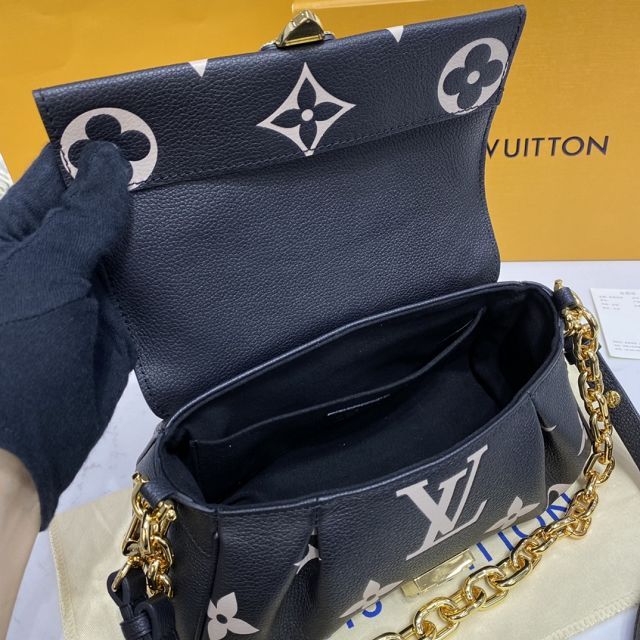 Louis vuitton original calfskin favorite bag M45859 black