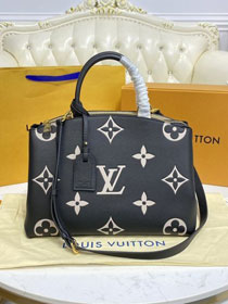 2023 Louis vuitton original embossed calfskin grand palais tote bag M45842 black