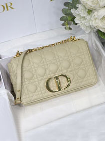 Dior original calfskin medium caro bag M9242 beige