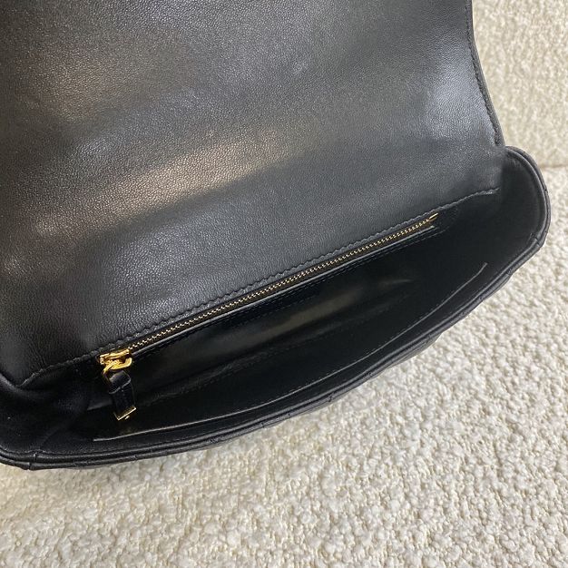 Dior original calfskin small caro bag M9241 black