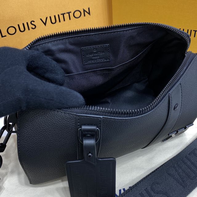 Louis vuitton original calfskin keepall city bag M59255 black