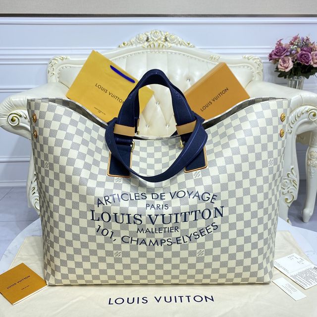 Louis vuitton original damier azur neverfull gm N41180 