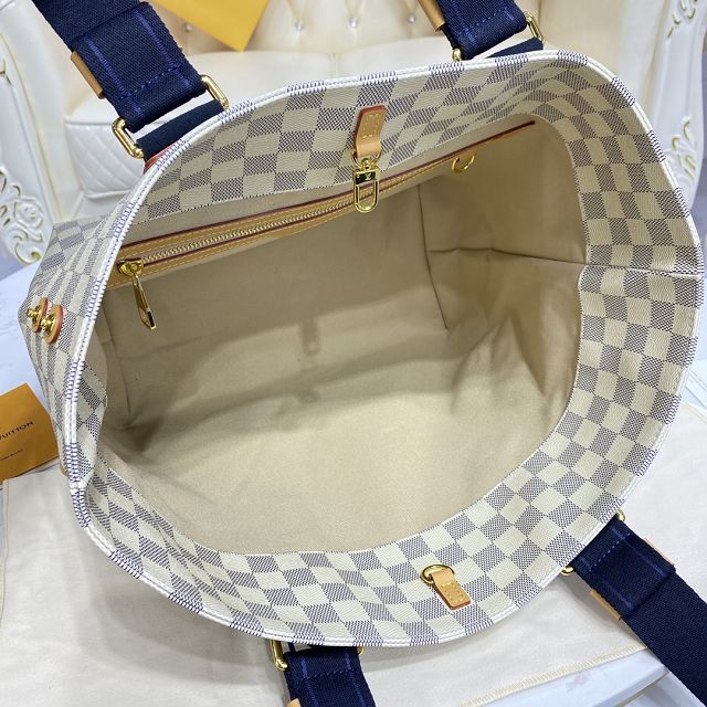 Louis vuitton original damier azur neverfull mm N41179 