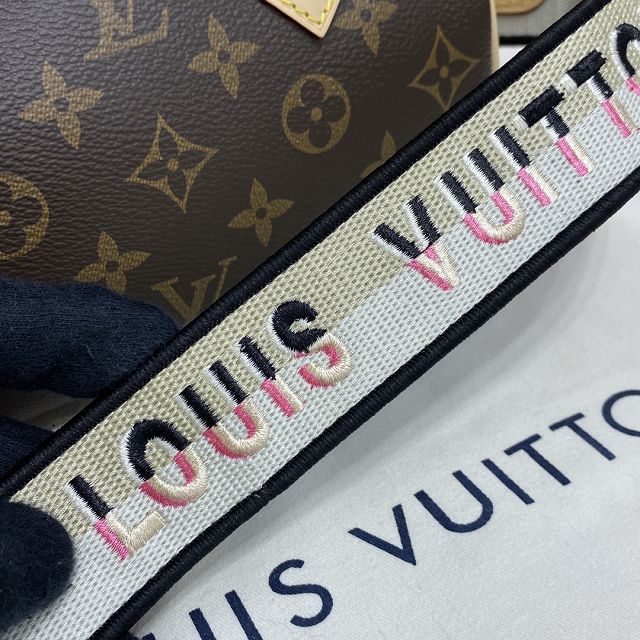 Louis vuitton original monogram canvas speedy 20 M45957 black