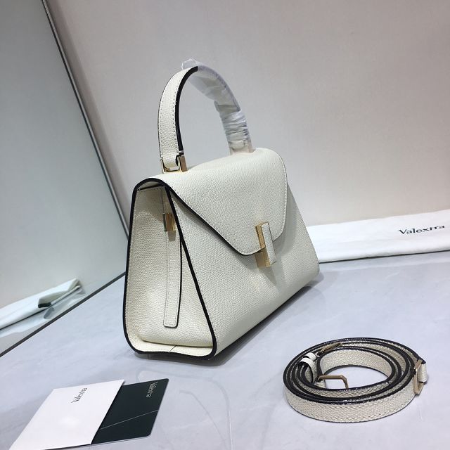 Valextra original calfskin iside medium bag 56028 white