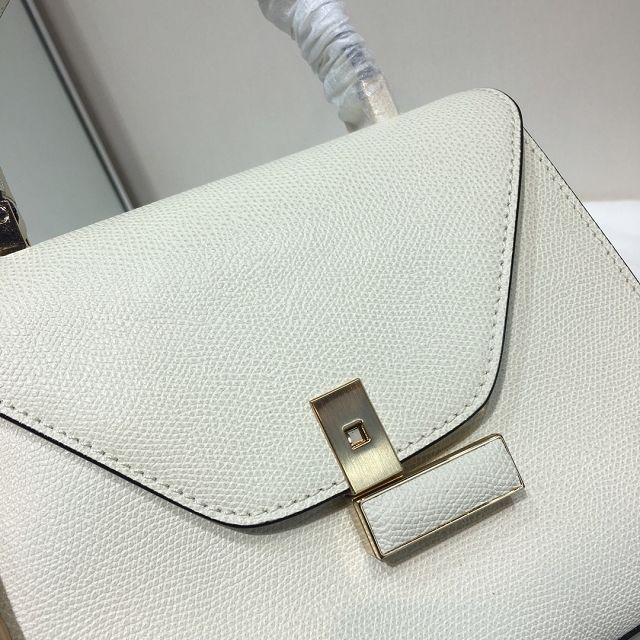 Valextra original calfskin iside medium bag 56028 white