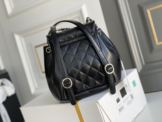 CC original calfskin mini backpack AS2908 black