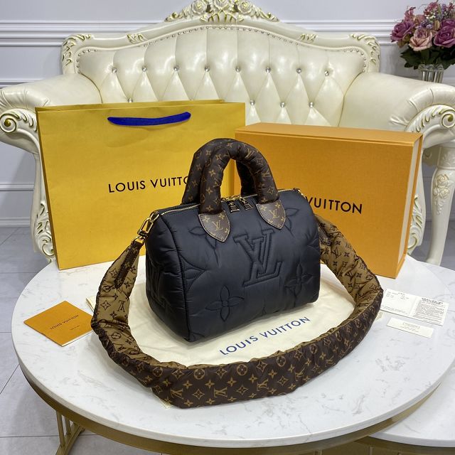 Louis vuitton original econyl speedy 25 M59008 black