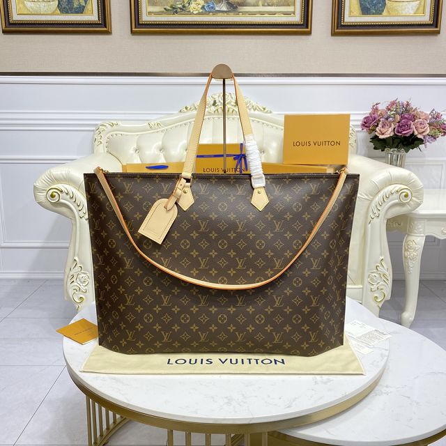 2022 Louis vuitton original monogram canvas all-in handbag gm M43893