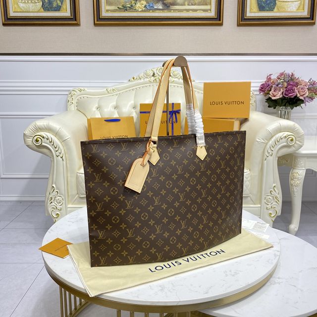 2022 Louis vuitton original monogram canvas all-in handbag mm M47029