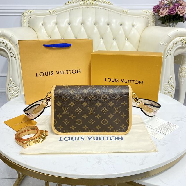 Louis vuitton original monogram canvas diane satchel M45985 