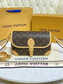 Louis vuitton original monogram canvas diane satchel M45985 