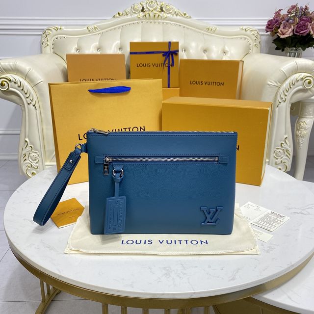 Louis vuitton original calfskin aerogram pochette M69837 