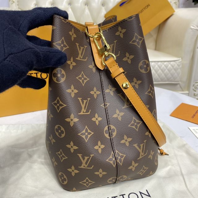 Louis vuitton original damier ebene neonoe bag N40214 yellow