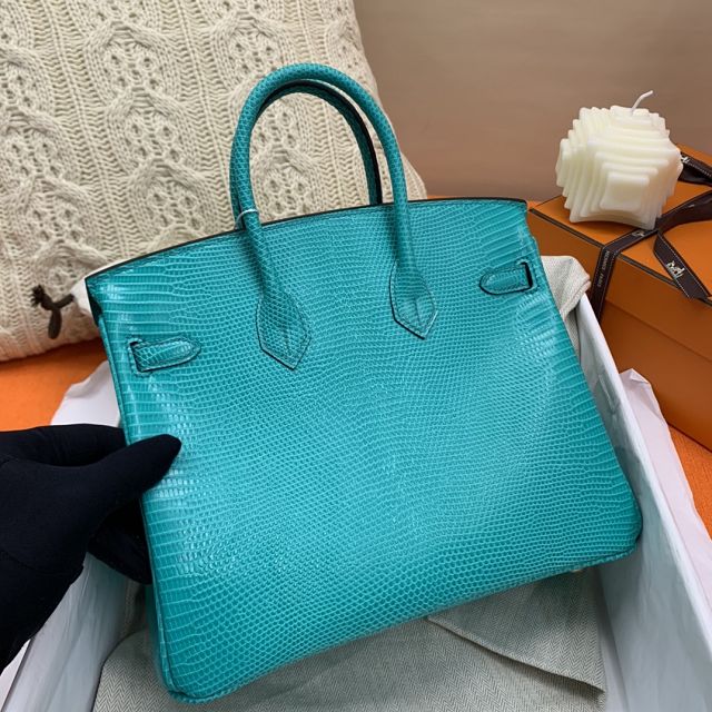 Hermes handmade original lizard leather birkin bag LB350 