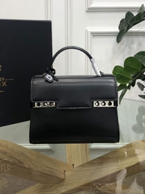 Delvaux original box calfskin tempete pm bag AA0505 black