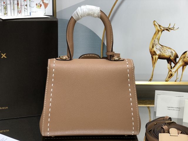 Delvaux original grained calfskin brillant mini bag AA0406 tender beige