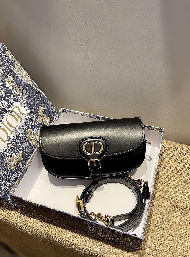 Dior original box calfskin bobby east-west bag M9327 black