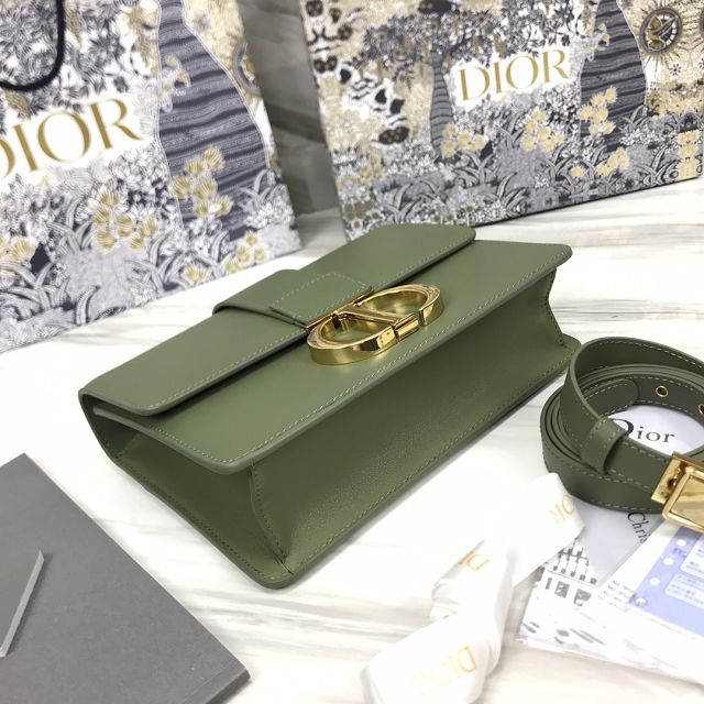 Dior original smooth calfskin 30 montaigne bag M9203 green