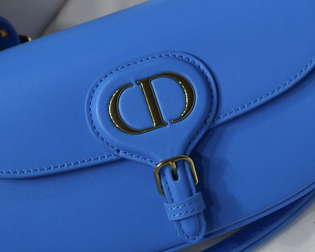 Dior original box calfskin bobby east-west bag M9327 blue