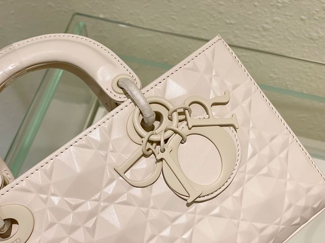 Dior original calfskin lady D-Joy bag M0540 white