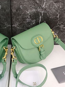 Dior original box calfskin small bobby bag M9317 mint green