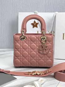 Dior original lambskin small my ABCdior bag M0538-2 pink