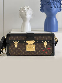 Louis vuitton original monogram petite malle east-west M46120