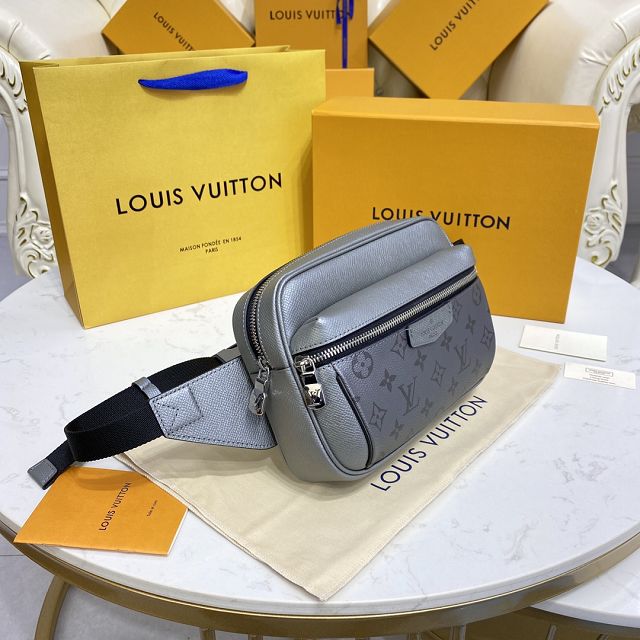 Louis vuitton original monogram outdoor bumbag M30245 grey