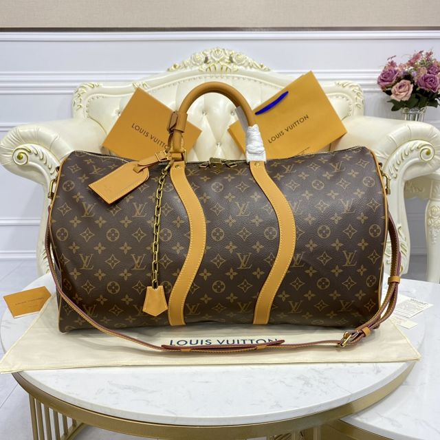 Louis vuitton original monogram canvas keepall 50 M44470 