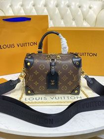 2022 Louis vuitton original monogram petite malle souple M45571 black