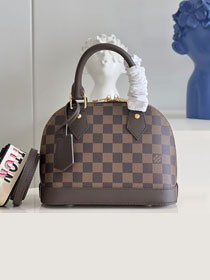 2022 Louis vuitton original damier ebene alma BB N41223