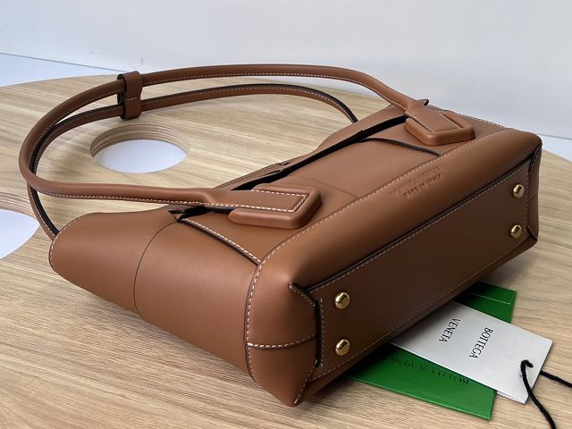 BV original smooth calfskin small arco 33 bag 575943 brown