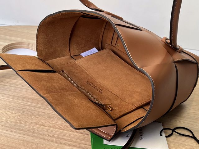 BV original smooth calfskin small arco 33 bag 575943 brown