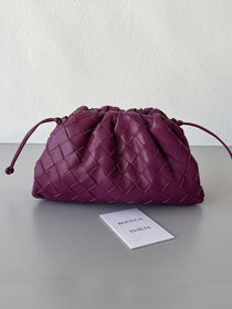 BV original lambskin mini 20 pouch 585852 burgundy