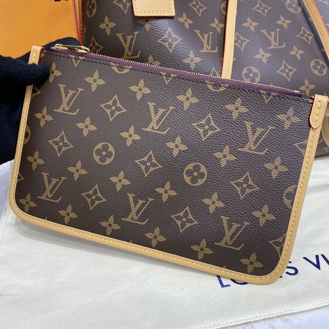 2023 Louis vuitton original monogram canvas carryAll MM M46197