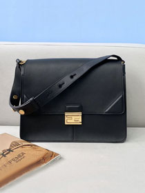 Fendi original calfskin medium kan U bag 8M0516 black