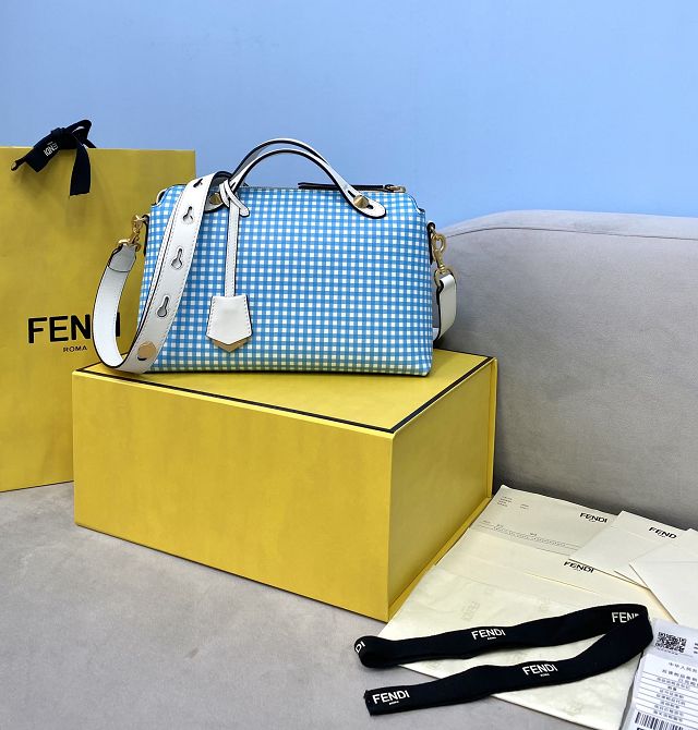 Fendi original calfskin mini by the way boston bag 8BL145 