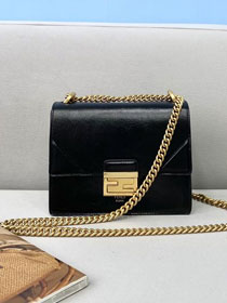 Fendi original calfskin mini kan U bag 8M0513 black