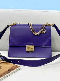 Fendi original calfskin small kan U bag 8M0515 purple